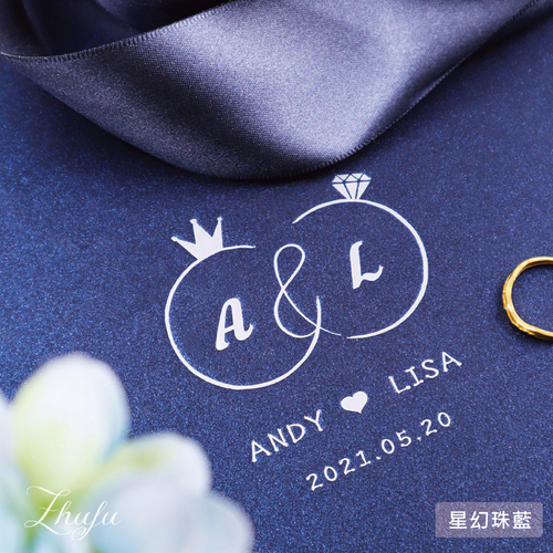 | 結婚書約 |  鑽石戒指 (客製姓名)